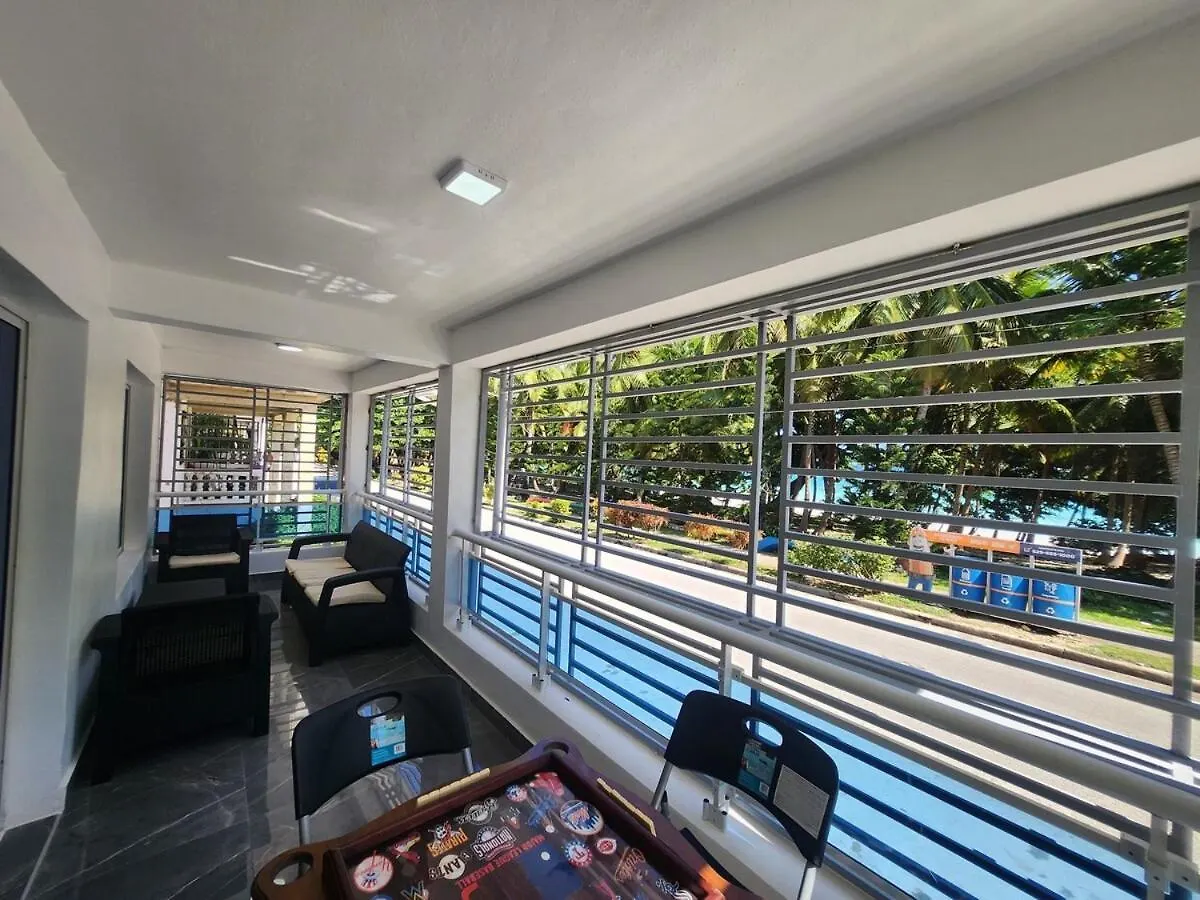 Apartment In Front Of Beach, Ac, Wifi, Hot Water Paraiso  0*, Paraiso (Barahona)